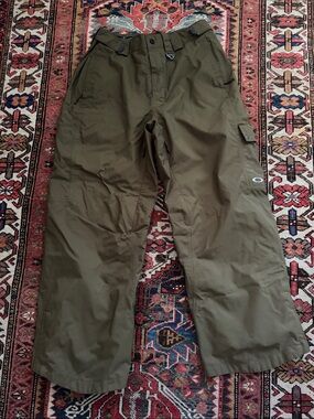 Oakley Men's Olive Cargo Utility Pants